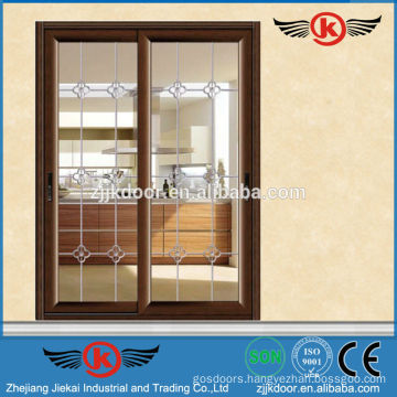 JK-AW9102 aluminum used sliding glass door for sale